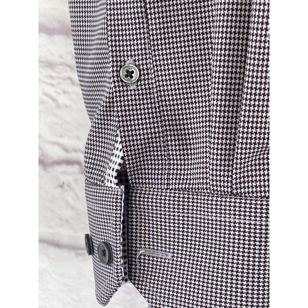 WRK Men’s Button Up Shirt 4-Way Stretch Work Rest Karma Long Sleeve Size 18 - Picture 11 of 15